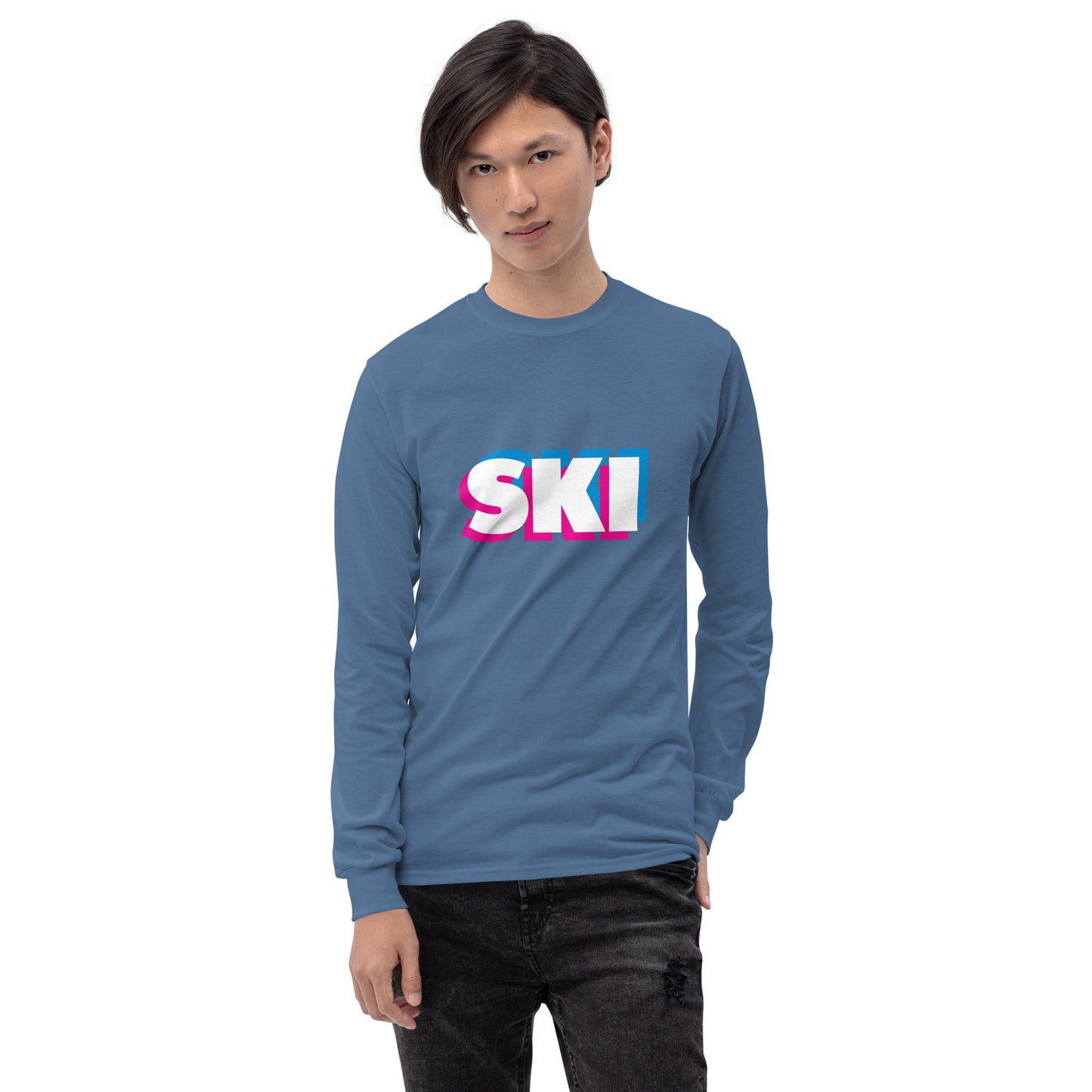 CS0058 - 01001 - 3D SKI Unisex Long Sleeve Shirt