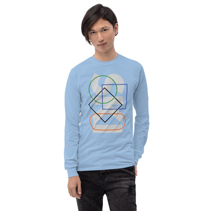 CS0044 - 01001 - SKI Icons Outlined Unisex Long Sleeve Shirt