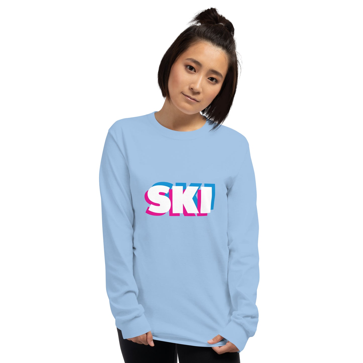 CS0058 - 01001 - 3D SKI Unisex Long Sleeve Shirt