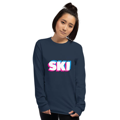 CS0058 - 01001 - 3D SKI Unisex Long Sleeve Shirt