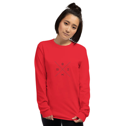 CS0076 - 01001 - X-SKI Unisex Long Sleeve Shirt