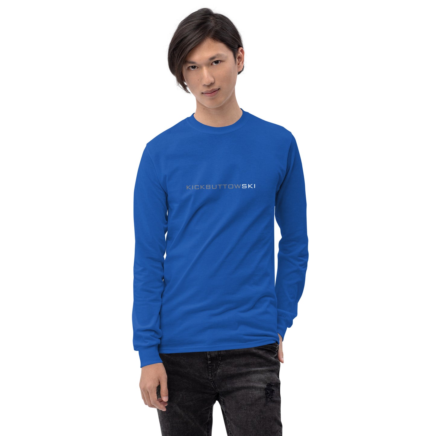 CS0068 - 01001 - Kickbuttowski Men’s Long Sleeve Shirt