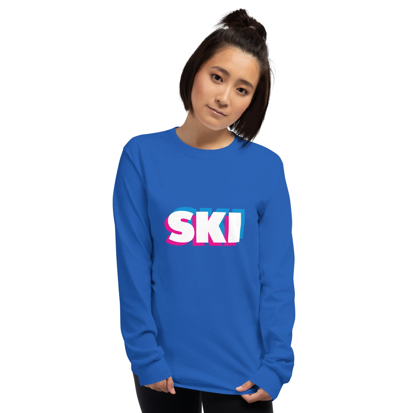 CS0058 - 01001 - 3D SKI Unisex Long Sleeve Shirt