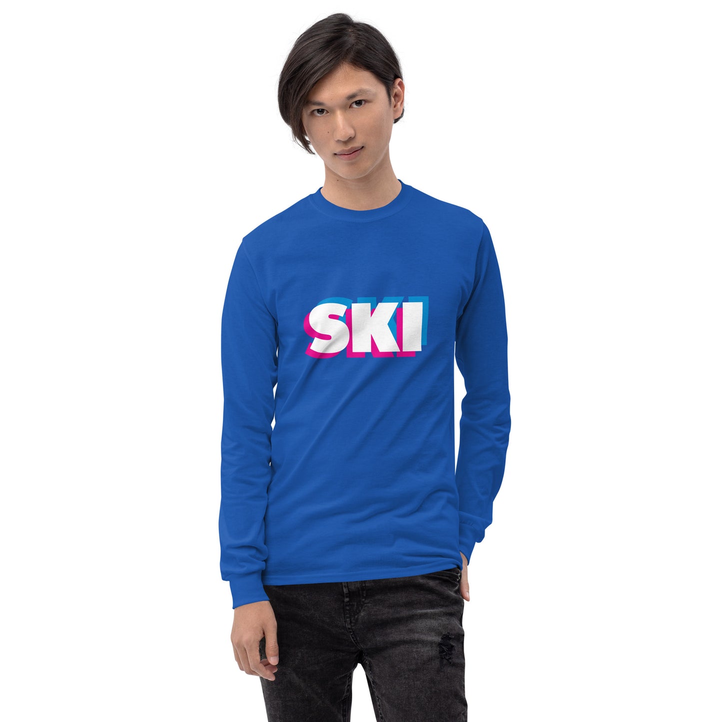 CS0058 - 01001 - 3D SKI Unisex Long Sleeve Shirt