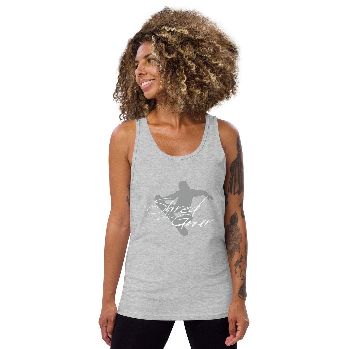 CS0021 - 01003 - Shred the Gnar Unisex Tank Top