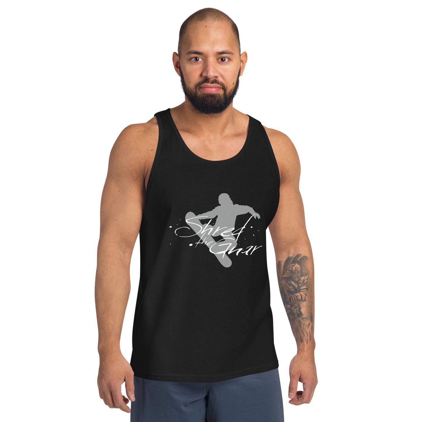 CS0021 - 01003 - Shred the Gnar Unisex Tank Top