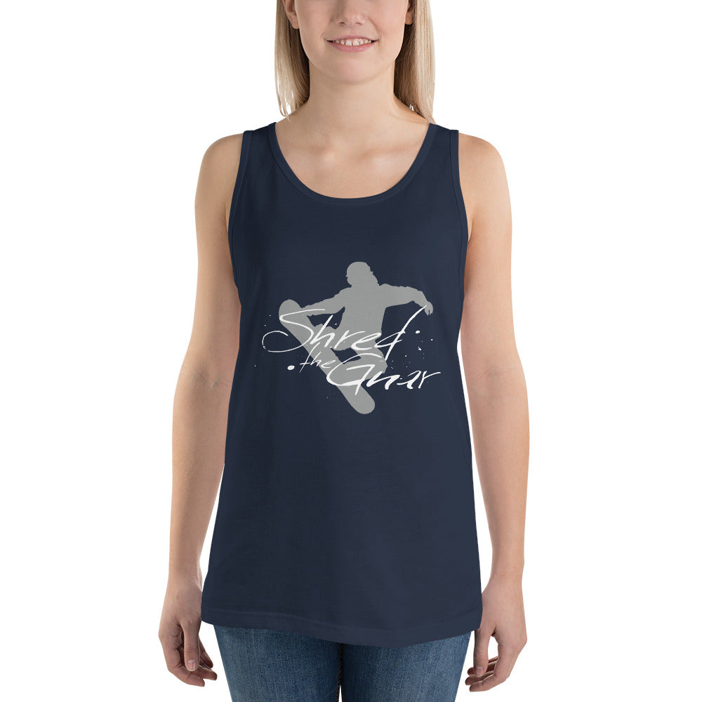 CS0021 - 01003 - Shred the Gnar Unisex Tank Top