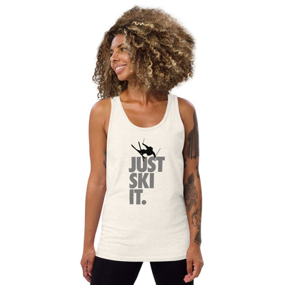 CS0031 - 01003 Just Ski It Unisex Tank Top