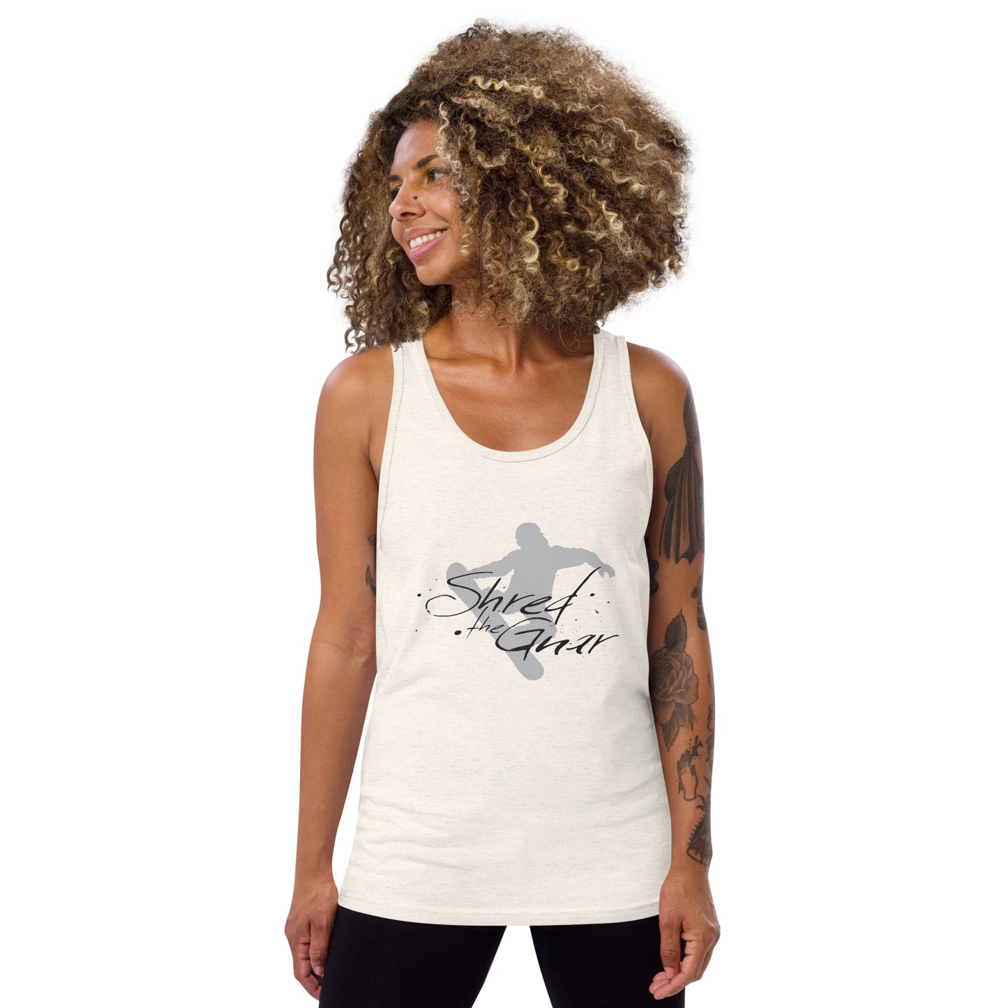 CS0021 - 01003 - Shred the Gnar Unisex Tank Top