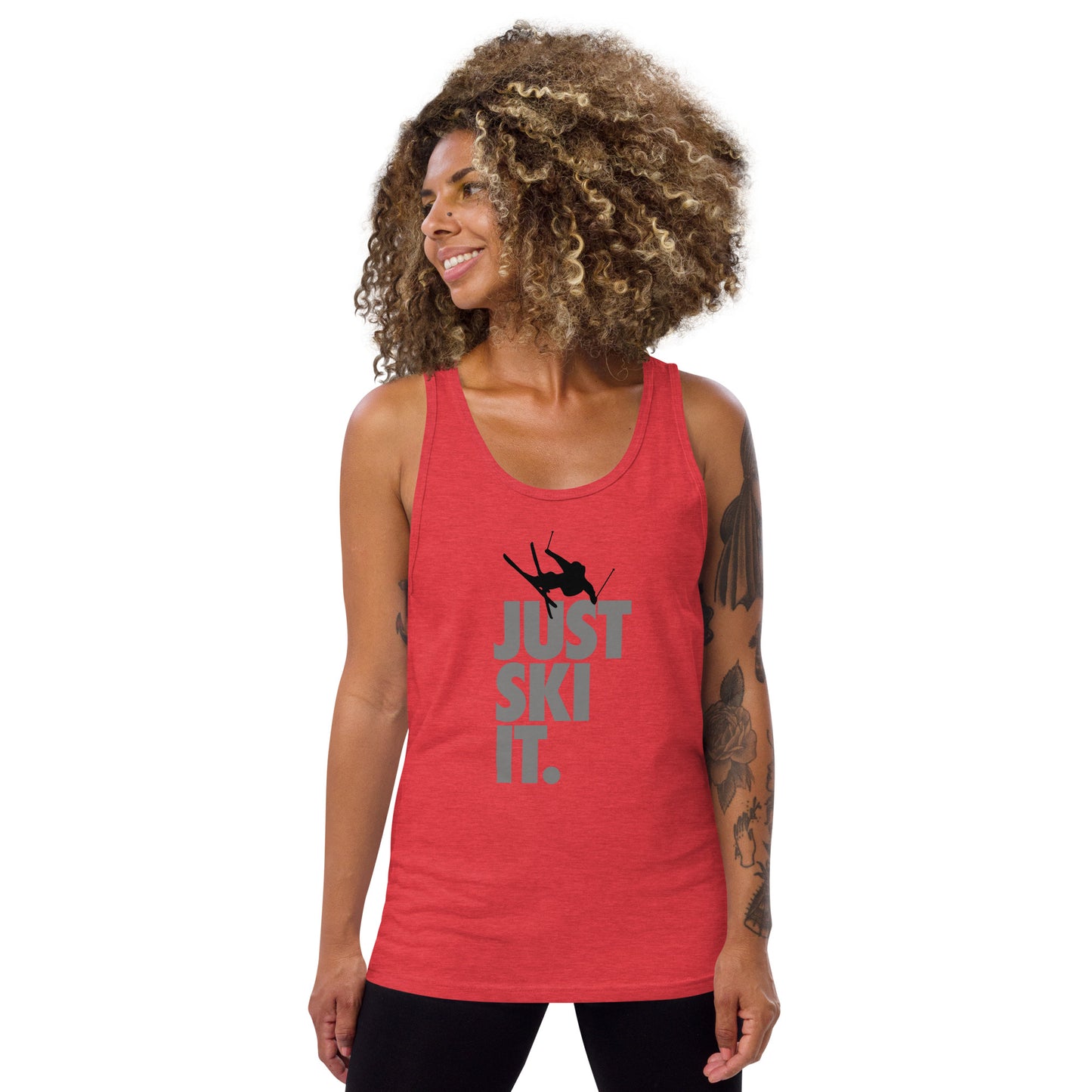 CS0031 - 01003 Just Ski It Unisex Tank Top