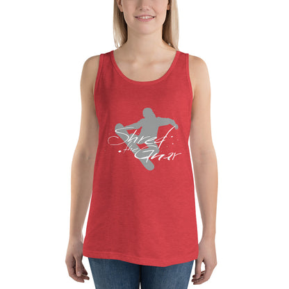 CS0021 - 01003 - Shred the Gnar Unisex Tank Top