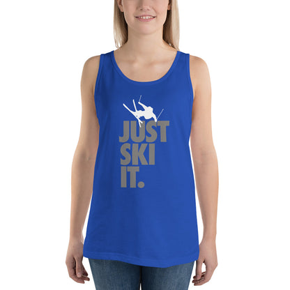 CS0031 - 01003 - Just Ski It Unisex Tank Top