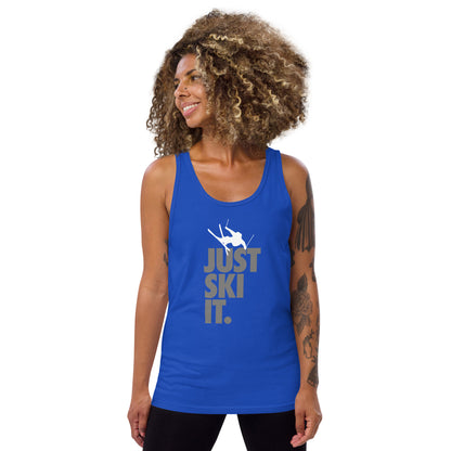 CS0031 - 01003 - Just Ski It Unisex Tank Top