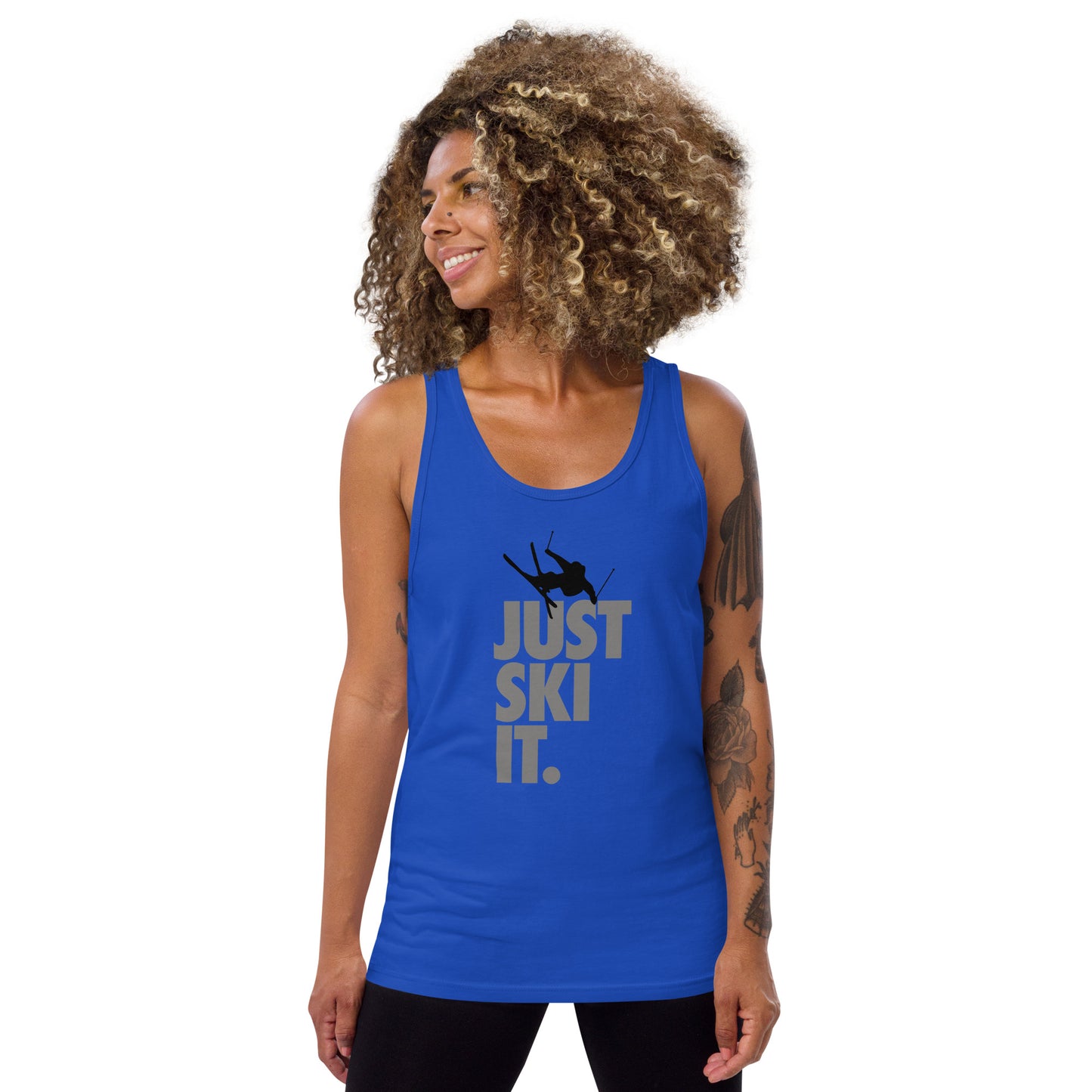 CS0031 - 01003 Just Ski It Unisex Tank Top