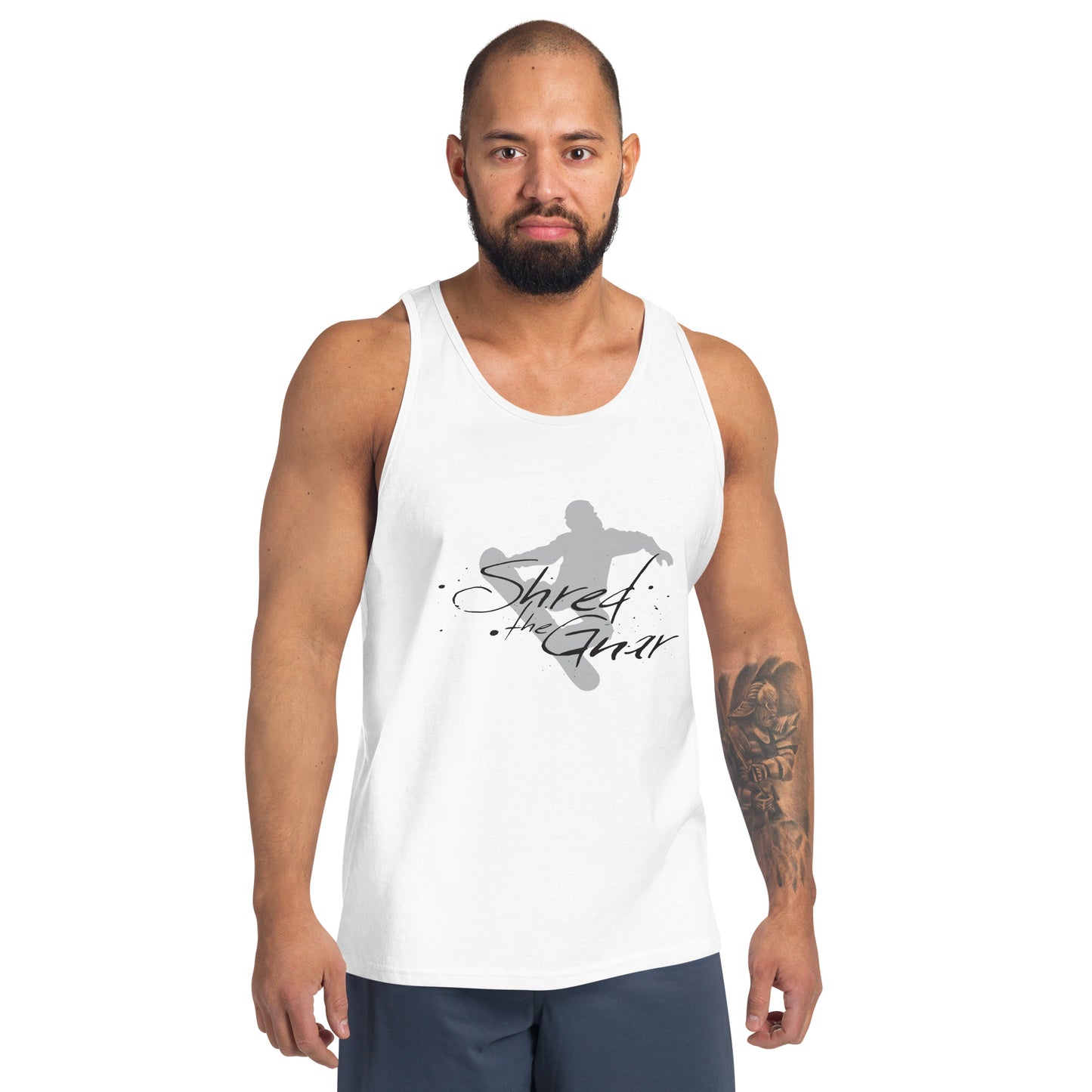 CS0021 - 01003 - Shred the Gnar Unisex Tank Top