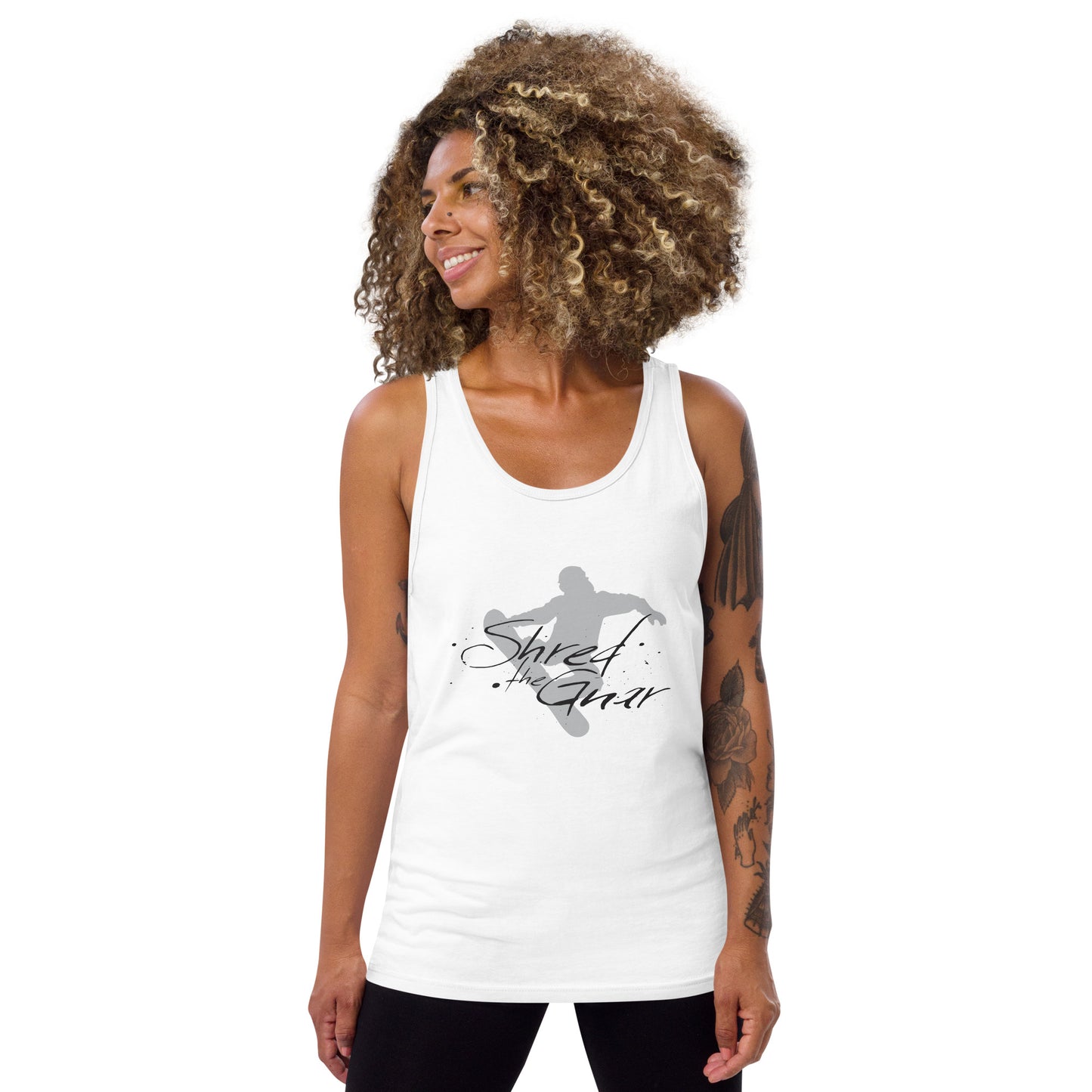 CS0021 - 01003 - Shred the Gnar Unisex Tank Top