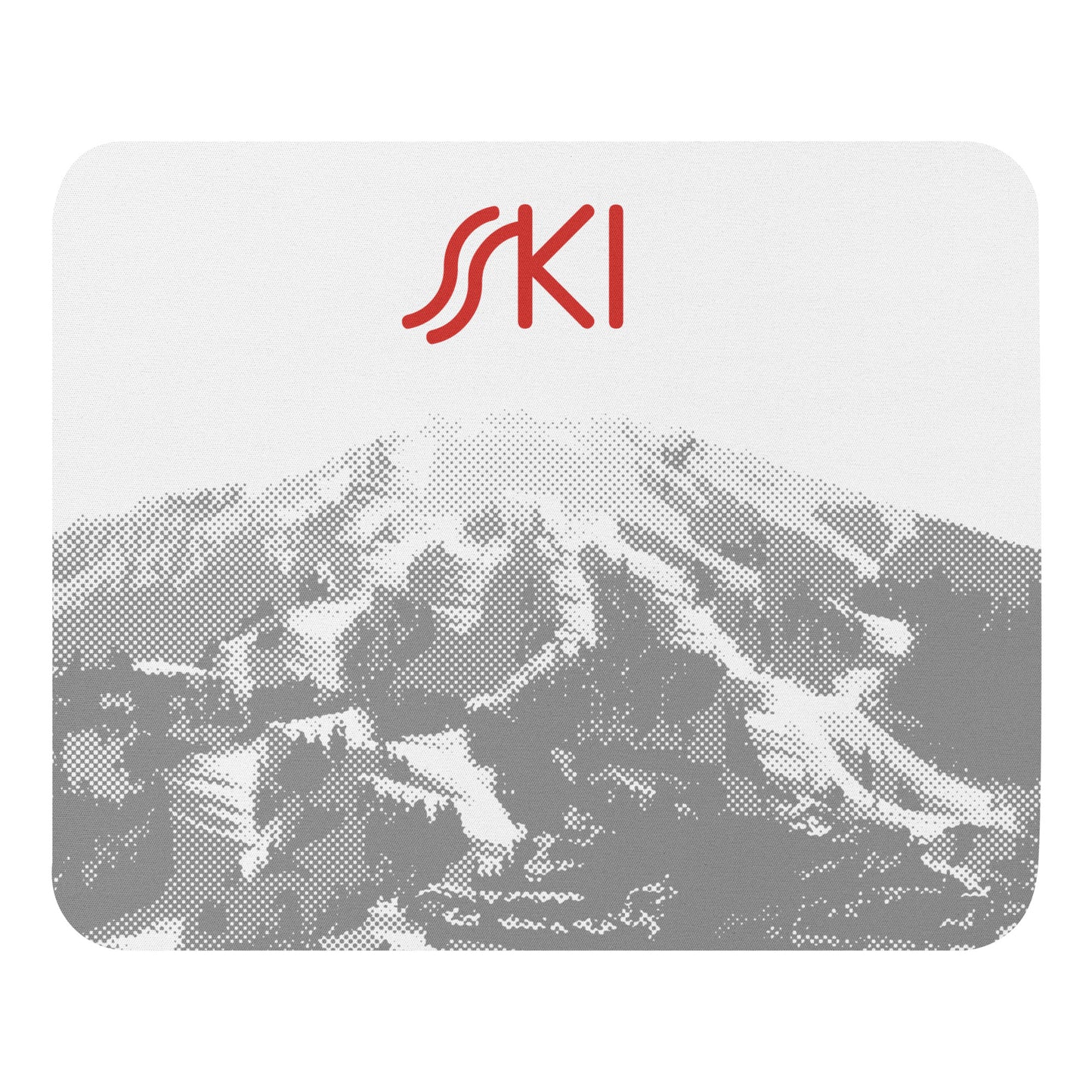 CS0030 - 05007 - SKI Tracks Print Mouse pad