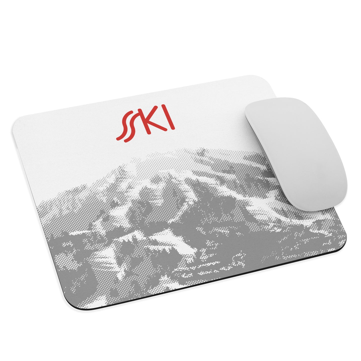 CS0030 - 05007 - SKI Tracks Print Mouse pad