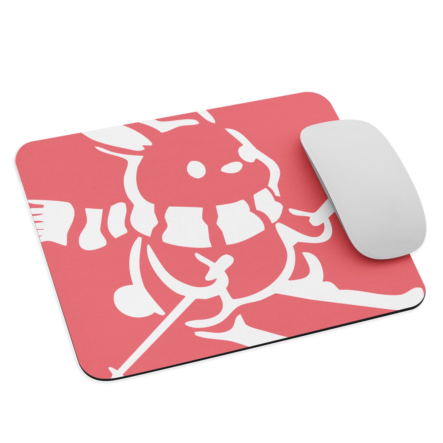 CS0011 - 05007 - Ski Bunny Mouse pad