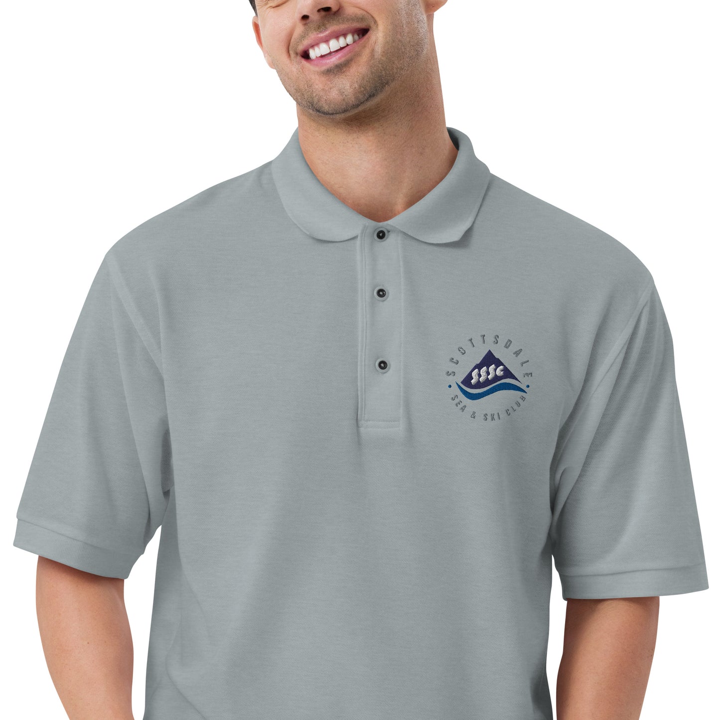 SSASC0078 - 06002 Unisex Men's Premium Polo