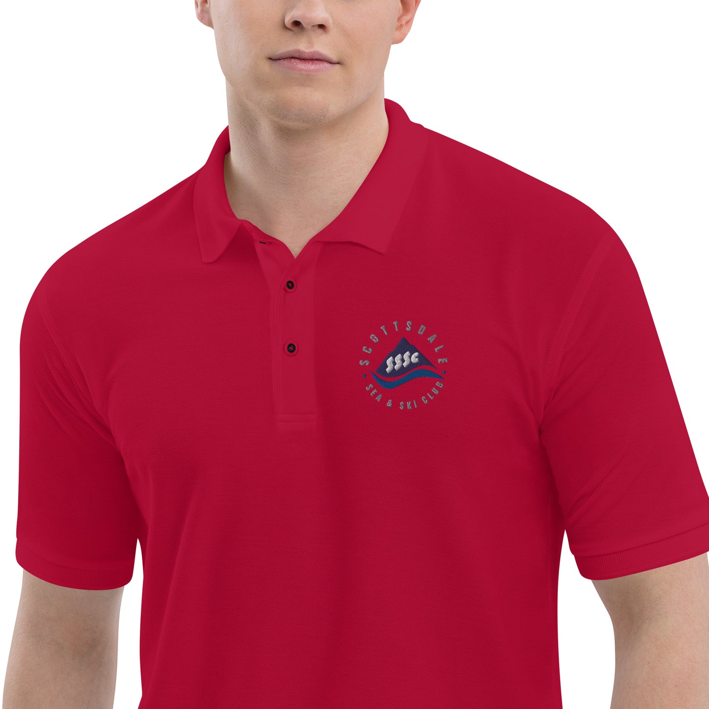 SSASC0078 - 06002 Unisex Men's Premium Polo