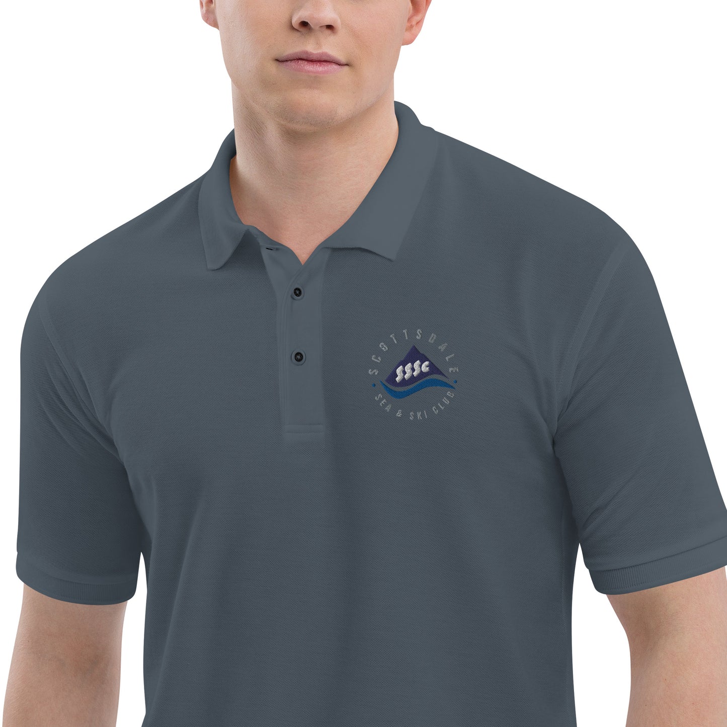 SSASC0078 - 06002 Unisex Men's Premium Polo