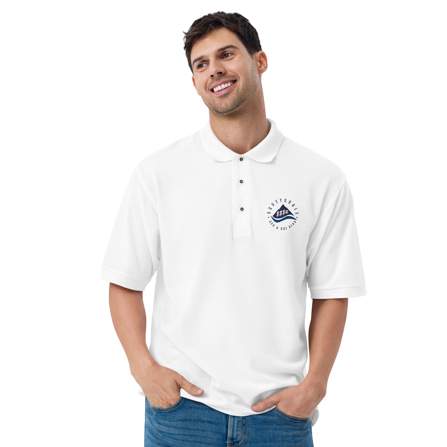 SSASC0078 - 06002 Unisex Men's Premium Polo