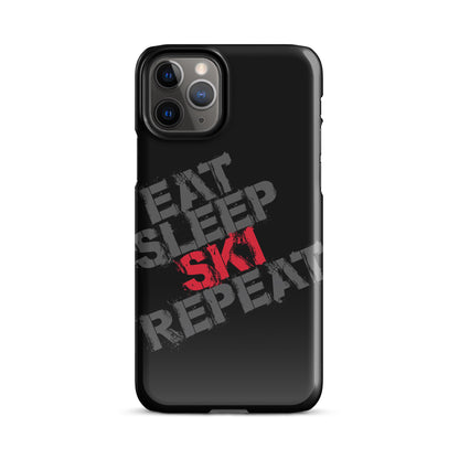 CS0048 - 05004 - Eat Sleep Ski Repeat Snap case for iPhone®