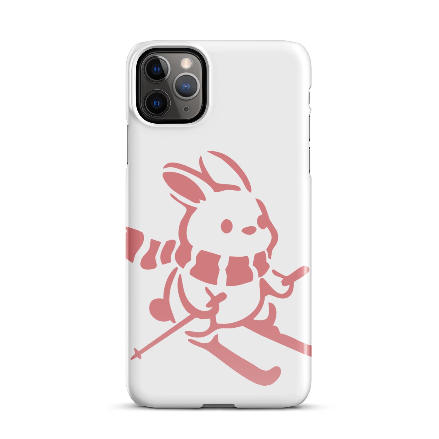 CS0011 - 05004 - Ski Bunny Snap case for iPhone® (White)