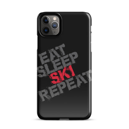 CS0048 - 05004 - Eat Sleep Ski Repeat Snap case for iPhone®