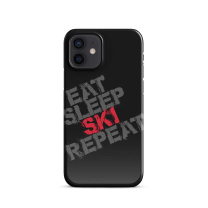 CS0048 - 05004 - Eat Sleep Ski Repeat Snap case for iPhone®