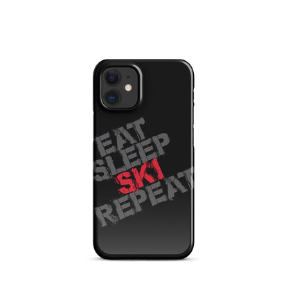 CS0048 - 05004 - Eat Sleep Ski Repeat Snap case for iPhone®