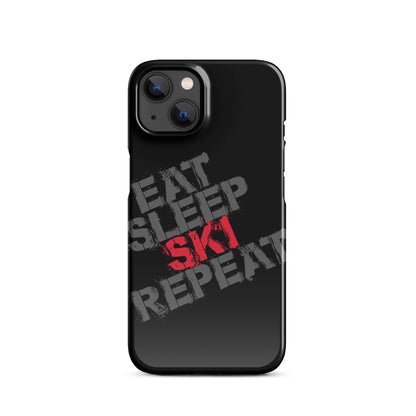 CS0048 - 05004 - Eat Sleep Ski Repeat Snap case for iPhone®