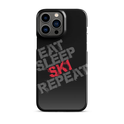 CS0048 - 05004 - Eat Sleep Ski Repeat Snap case for iPhone®