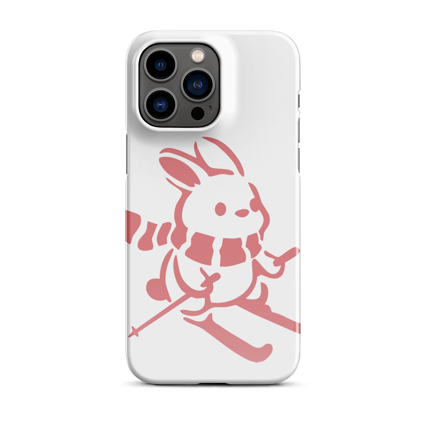 CS0011 - 05004 - Ski Bunny Snap case for iPhone® (White)