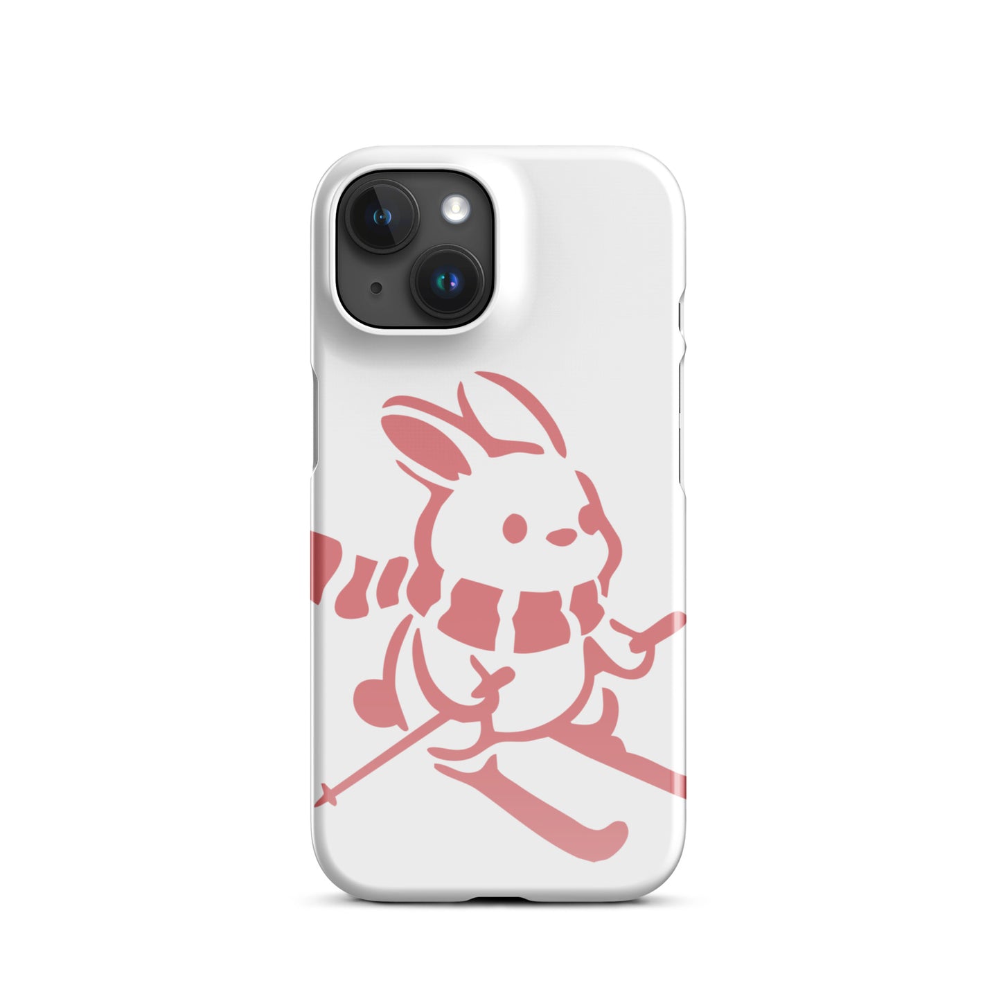 CS0011 - 05004 - Ski Bunny Snap case for iPhone® (White)