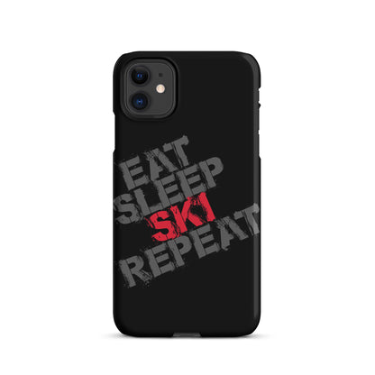 CS0048 - 05004 - Eat Sleep Ski Repeat Snap case for iPhone®