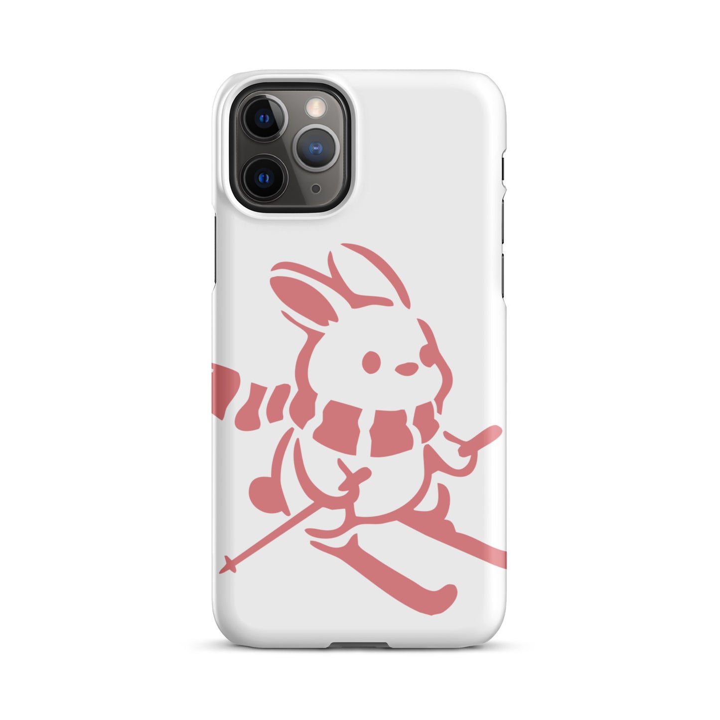 CS0011 - 05004 - Ski Bunny Snap case for iPhone® (White)