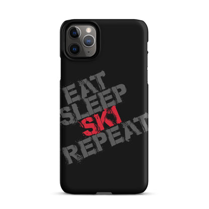 CS0048 - 05004 - Eat Sleep Ski Repeat Snap case for iPhone®