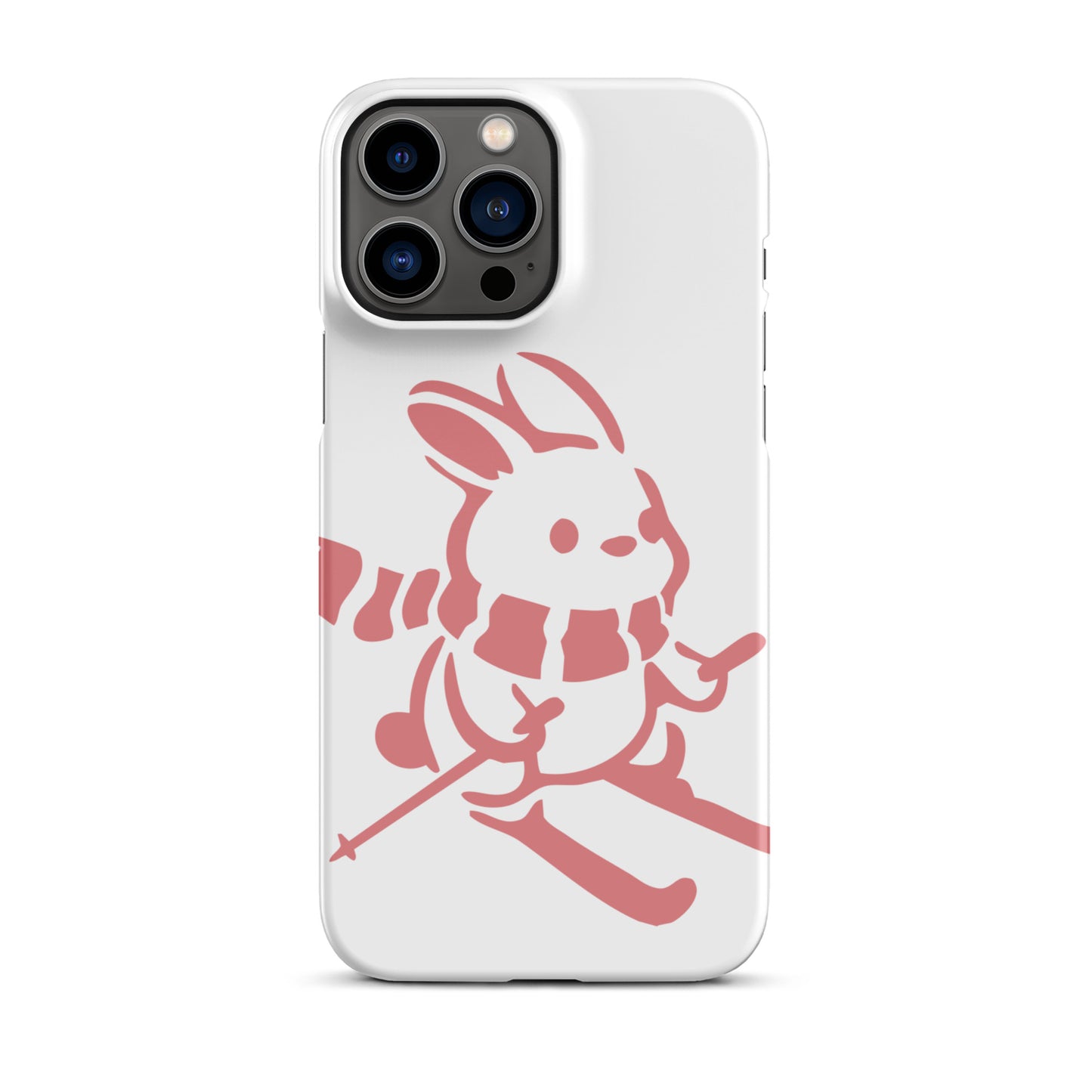 CS0011 - 05004 - Ski Bunny Snap case for iPhone® (White)