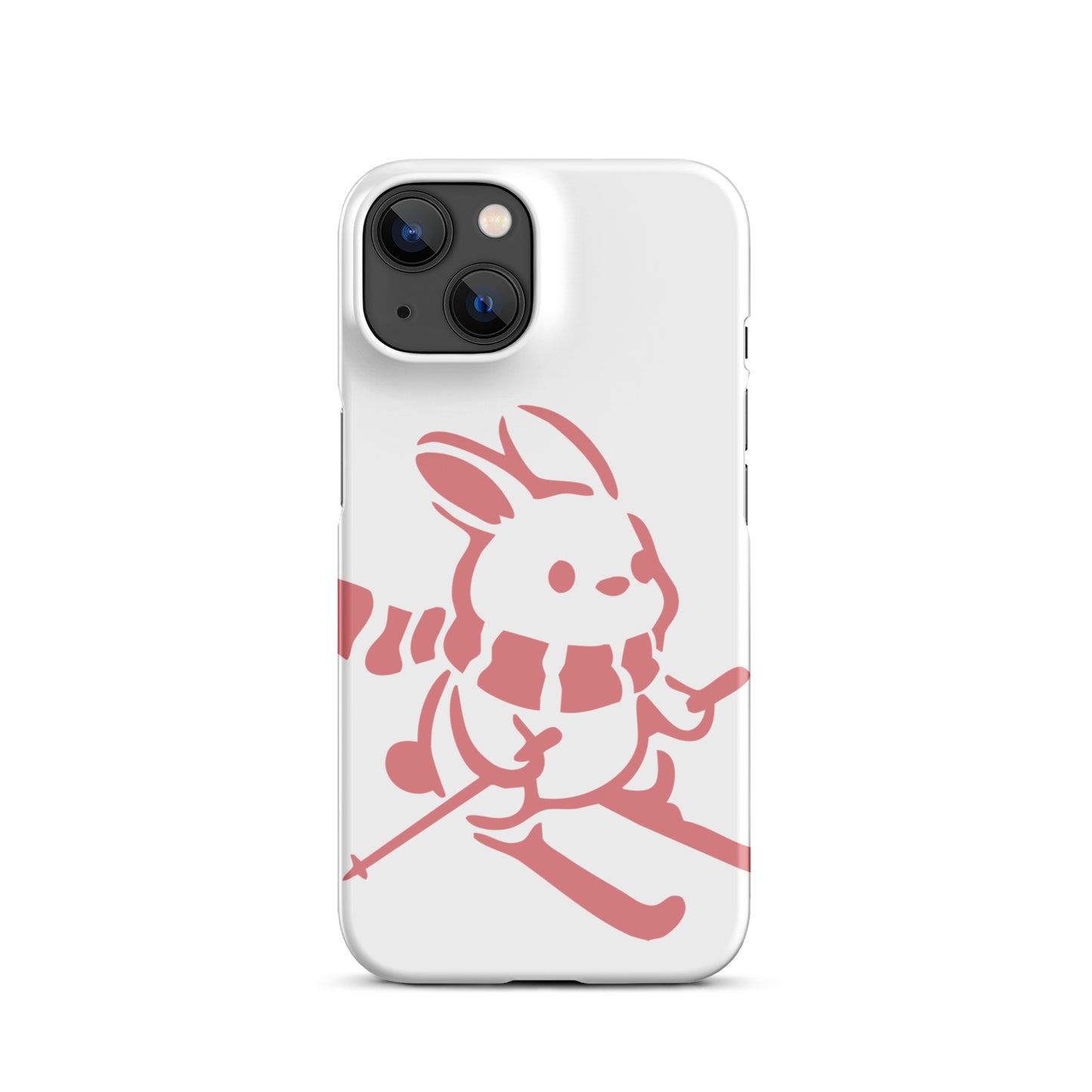 CS0011 - 05004 - Ski Bunny Snap case for iPhone® (White)