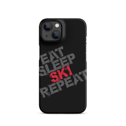 CS0048 - 05004 - Eat Sleep Ski Repeat Snap case for iPhone®