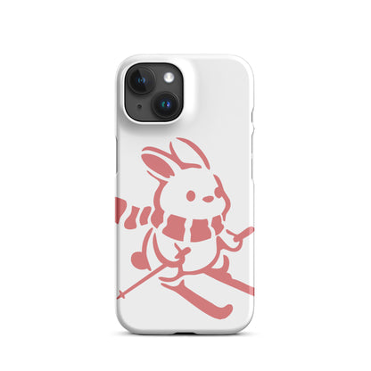 CS0011 - 05004 - Ski Bunny Snap case for iPhone® (White)