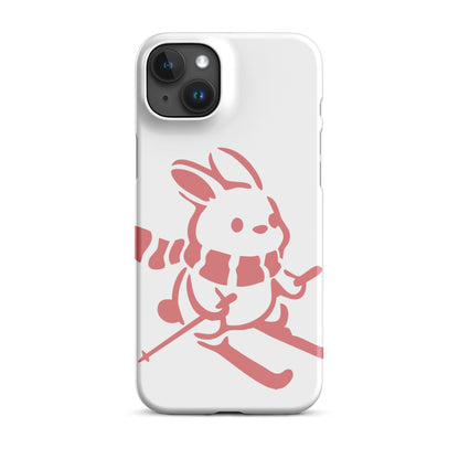 CS0011 - 05004 - Ski Bunny Snap case for iPhone® (White)