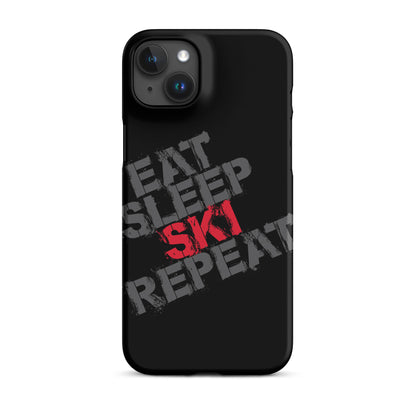 CS0048 - 05004 - Eat Sleep Ski Repeat Snap case for iPhone®