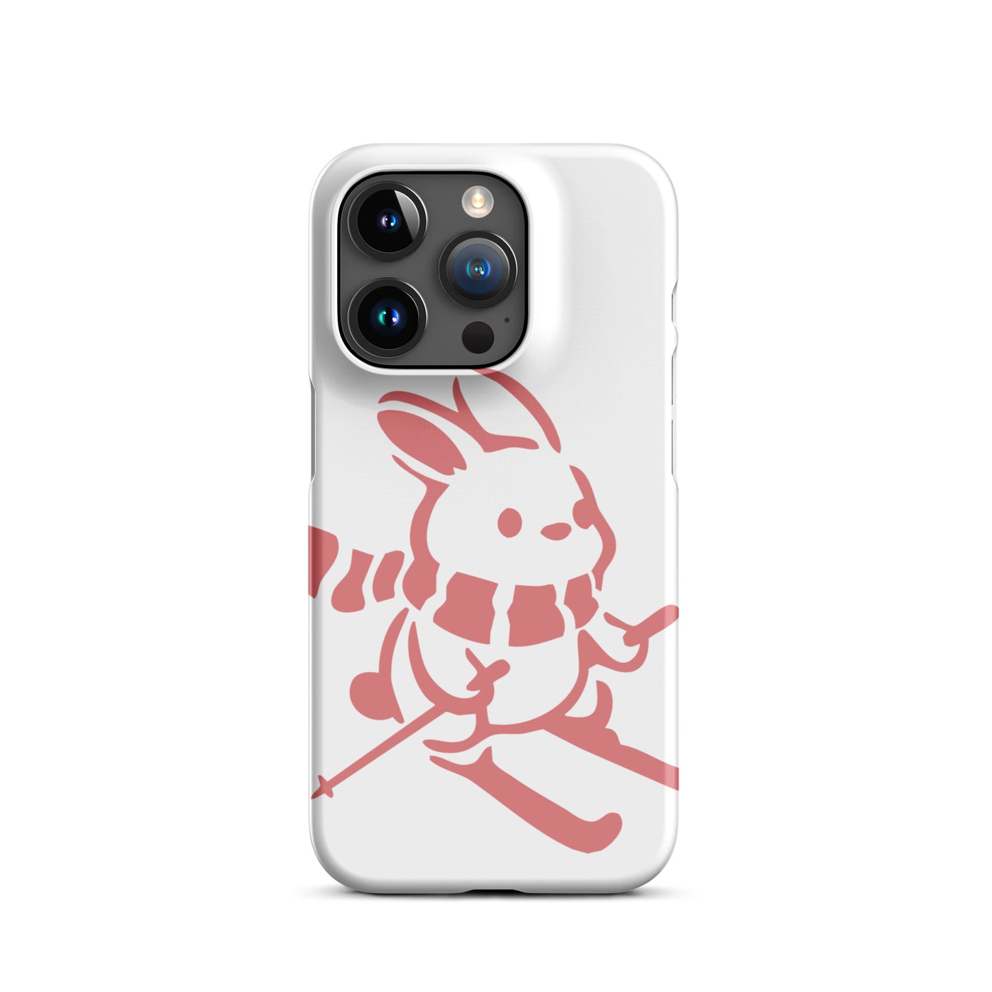 CS0011 - 05004 - Ski Bunny Snap case for iPhone® (White)