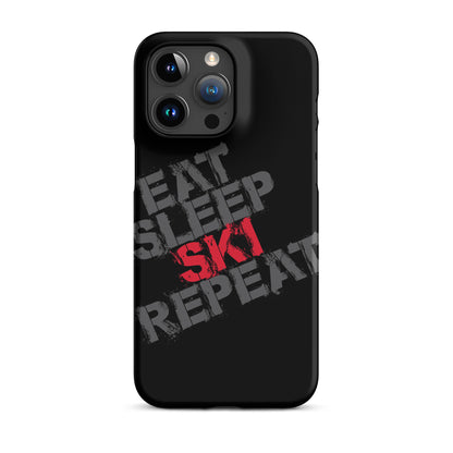 CS0048 - 05004 - Eat Sleep Ski Repeat Snap case for iPhone®