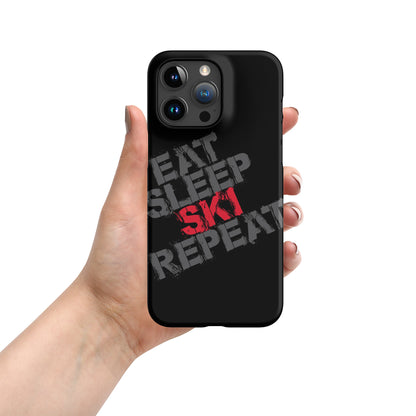 CS0048 - 05004 - Eat Sleep Ski Repeat Snap case for iPhone®