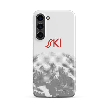 CS0030 - 05004 - SKI Tracks Print Snap case for Samsung®