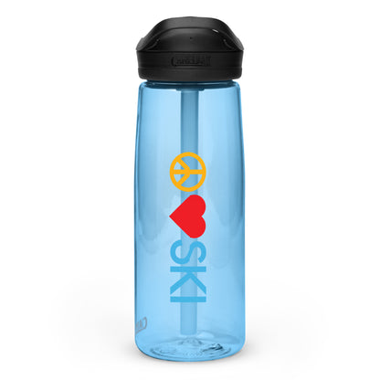 CS0026 - 06002 - Peace | Love | SKI Sports water bottle